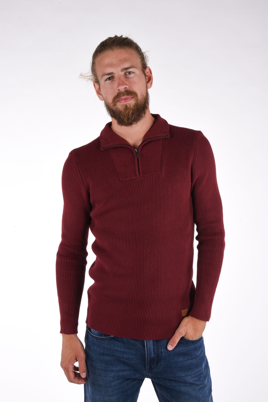 Christopher Pullover camioneur collar
