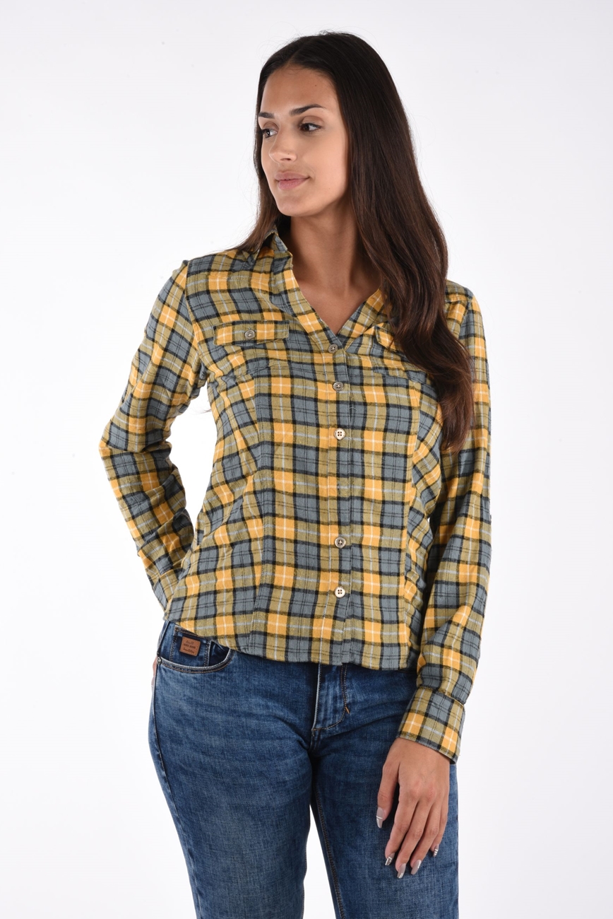 Sault Blouse chequered