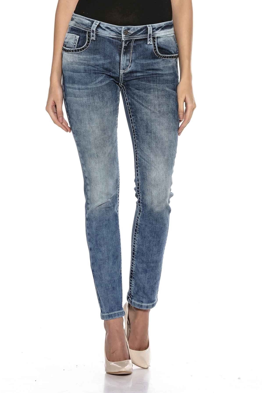Jeans Straight Cut mid waist