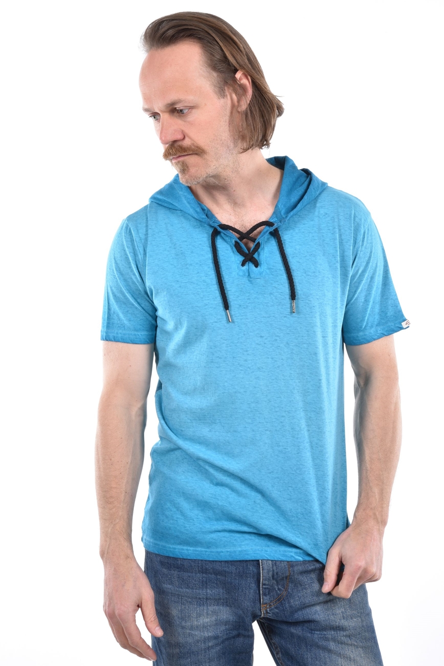 Bern T-Shirt linen & hood